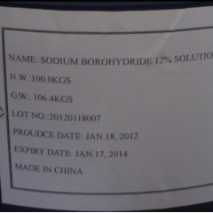 Sodium borohydride 12% solution suppliers